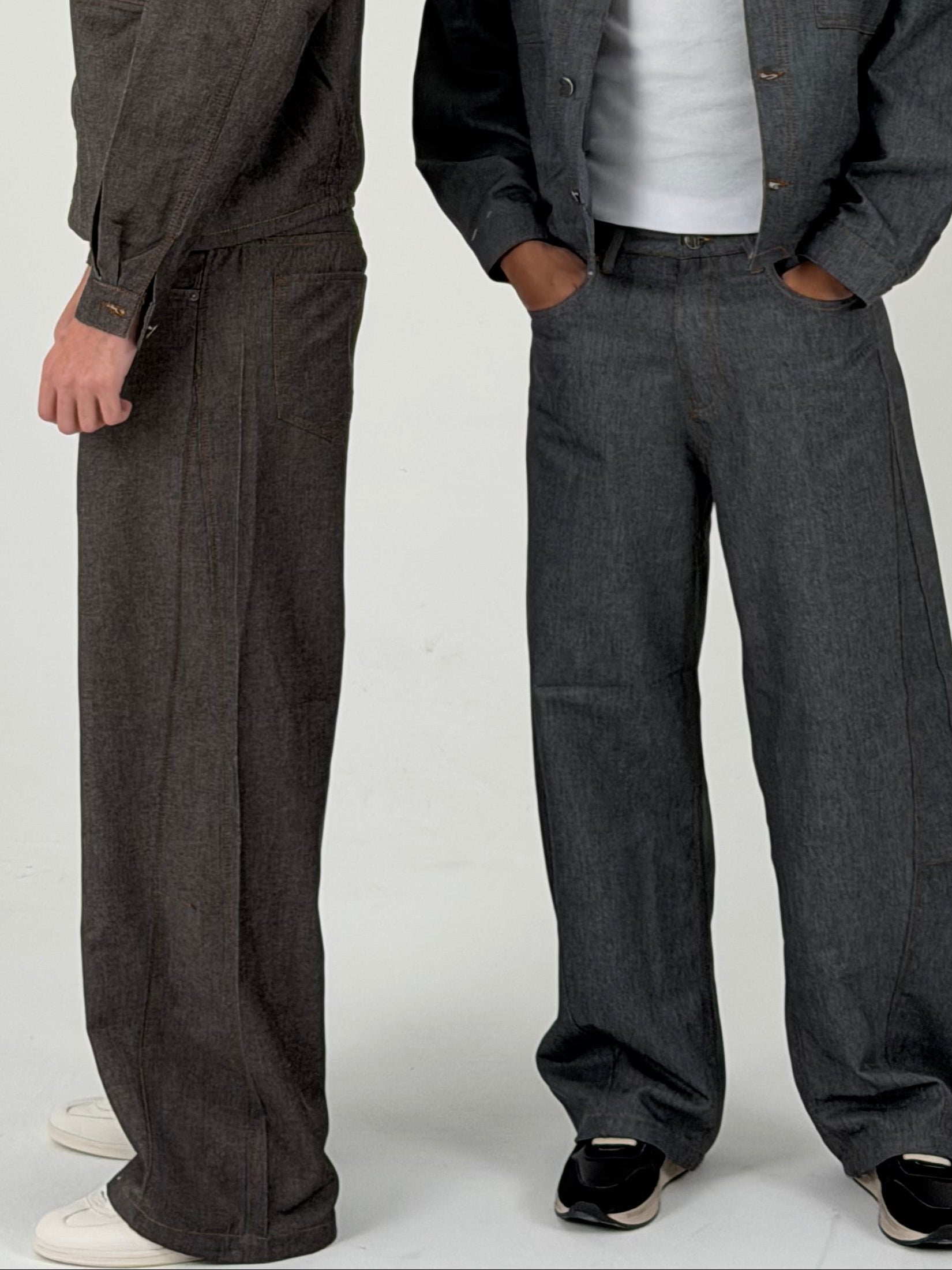 Streetwear brown Denim