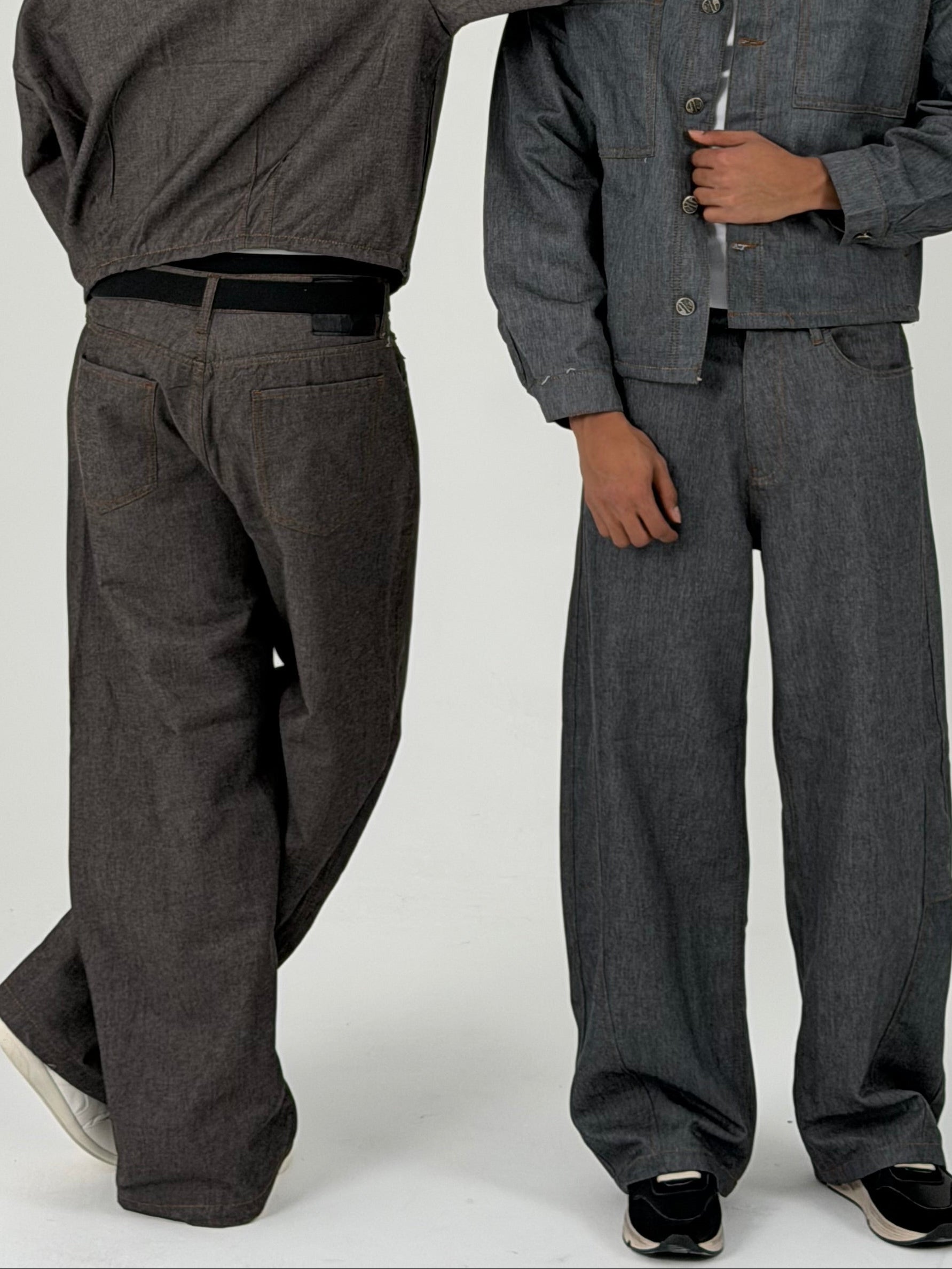 Streetwear brown Denim